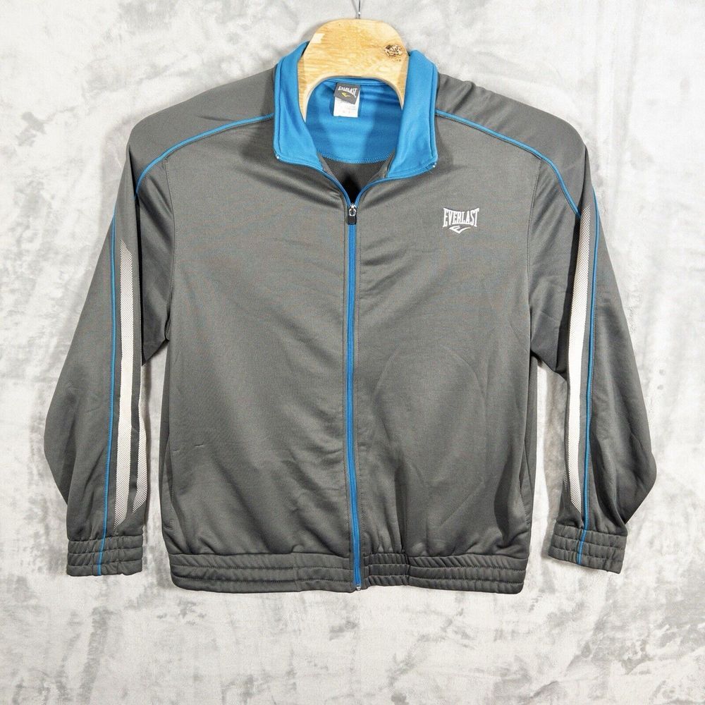 Vtg Everlast Full‎ Zip Athletic Jacket Mens XL